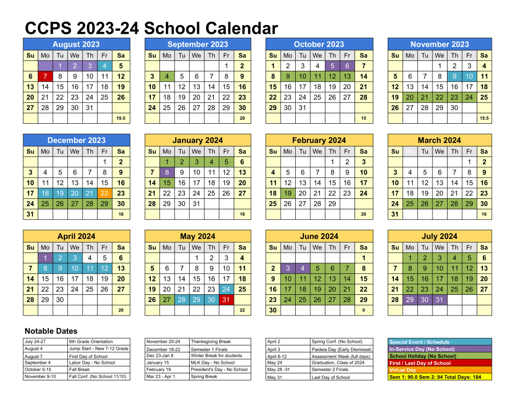 School Calendar