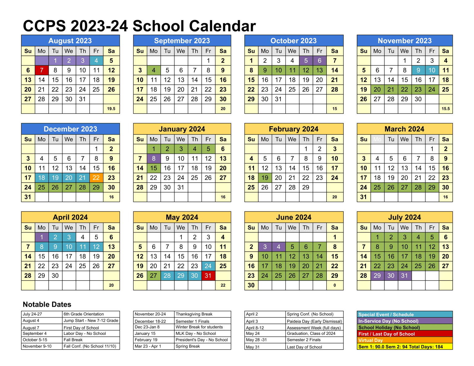 Ccps 2025 2026 Calendar Lorri Sallyanne Ccps 2025 To 2025 Calendar